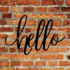 8x12 inch HELLO Sign metal home decoration wall decoration, corridor entrance - Image 6