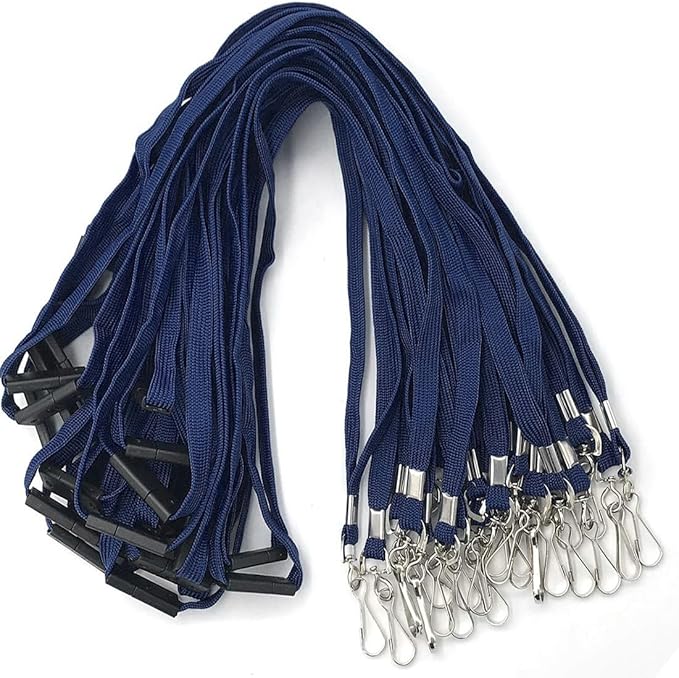 Bird Fiy Lanyards Safety Black Lanyards Neck Flat Premium Breakaway Badge by BirdFiy