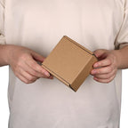 PHAREGE 4x4x2 inch Shipping Boxes 6 Pack Brown, Tab Lock Tuck Top Mailer Boxes - Image 4
