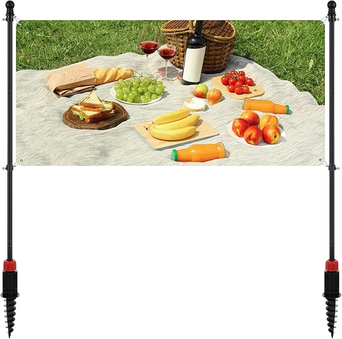 AIHSUMC Outdoor Banner Pole by AIHSUMC