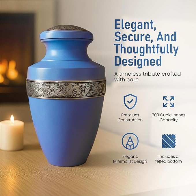 Modern Memorials Cremation Urn for Ashes - Image 2