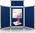 Nisorpa Trade Show Presentation Board, Aluminum Trifold Poster Board 70.8 x by Nisorpa