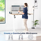 VIVO Electric 63 x 32 in Standing Desk, Memory Height Adjustment, 1B Series - Image 4