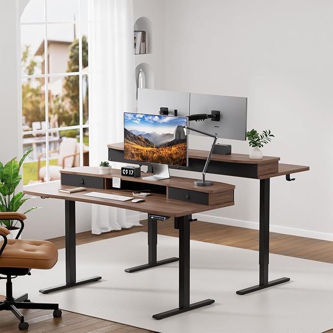 HUANUO 55" x 26" Electric Standing Desk - Image 2