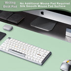 Boutilon Leather Desk Pad Protector, Non-Slip Mouse Pad, Laptop Desk Pad - Image 5