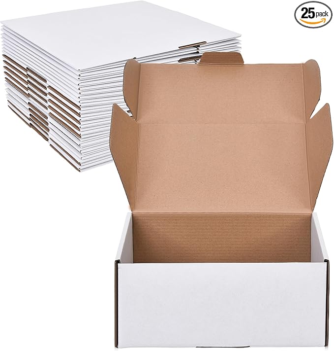 WINHPH 9x6x4 Inches Shipping Boxes Set of 15, Literature Mailer Box Packaging by Unknown