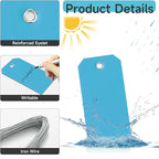 100 Plastic Shipping Tags with Wire - Image 3