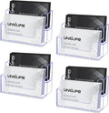 Uniclife 4 Pack Acrylic Business Card Holder by UnicLife
