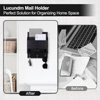 Lucundm Key and Mail Holder for Wall, Key Holder - Image 6