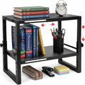 Locker Organizer Shelf, Expandable Width and Height, Locker Shelf | Heavy Duty,Metal,Stackable ,Locker Organizer Shelves Ideal for School, Office,Gym Lockers