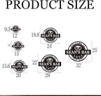 Custom Bar Sign Personalized Name Bar Wall Decor - Image 5