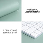 Aothia Leather Desk Pad Protector, Mouse Pad, Office Desk Mat, Non-Slip PU - Image 7