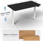 VIVO Electric 43 x 24 in Standing Desk, Memory Height Adjustment, 1B Series - Image 3