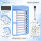 Audab Dry Erase Chore Chart for Kids, Magnetic Whiteboard Checklist Board - Image 4