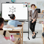 Dry Erase Whiteboard Easel on Wheels - Image 7