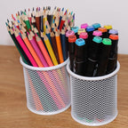 SNOW COOLER Pen Holder Mesh Pencil Holder Metal Pen Holder Cup Pencil Cup Holder - Image 6