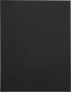 LUXPaper 8.5" x 11" Paper | Letter Size | Midnight Black | 28lb. | 250 Qty