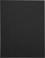 LUXPaper 8.5" x 11" Paper | Letter Size | Midnight Black | 28lb. | 50 Qty by LUXPaper