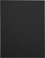 LUXPaper 8.5" x 11" Paper | Letter Size | Midnight Black | 28lb. | 1, 000 Qty by LUXPaper