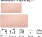 SUJAYU Dual Sided PU Leather Desk Pad, Mouse Pad, Office Desk Mat, Non-Slip - Image 2