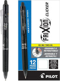 Pilot, FriXion Clicker Erasable Gel Pens, Fine Point 0.7 mm by PilotCorporationofAmerica
