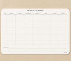 Undated Monthly Planner Notepad, Desk Calendar - Image 2