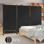 C-Hopetree 3 Panels Room Divider, 6 Ft Tall Indoor Folding Privacy Screen - Image 6