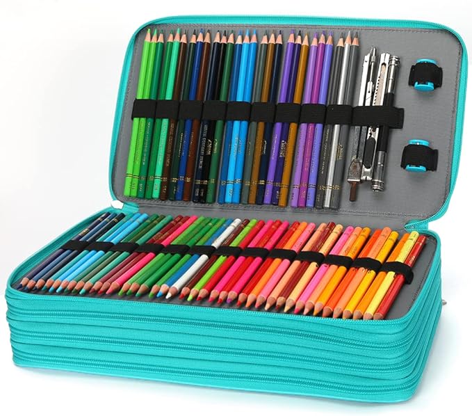 Vomgomfom Deluxe PU Leather Pencil Case - Image 4