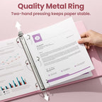 SUNEE 3 Ring Binder 1.5 Inch 1 Pack - Image 2