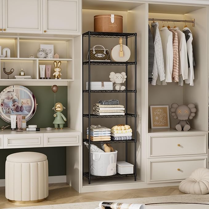 SINGAYE Shelf Closet Wire Shelving：Adjustable Metal Unit - Image 4