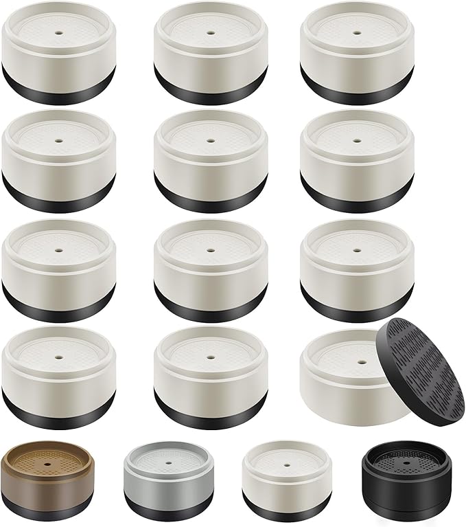 Furniture Risers Bed Risers Heavy Duty 1 inch, 2 inch, 3 inch, 4 inch Round by EnjoyLifeEnjoyHappiness