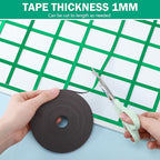AmazingSpark Magnetic Tape Roll Thin Strips, 1/4 Inch x 33 Feet Magnetic Board - Image 6