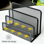 wishacc Folder Holder Desk, 2 Pack Mail Organizer Letter Holder - Image 3