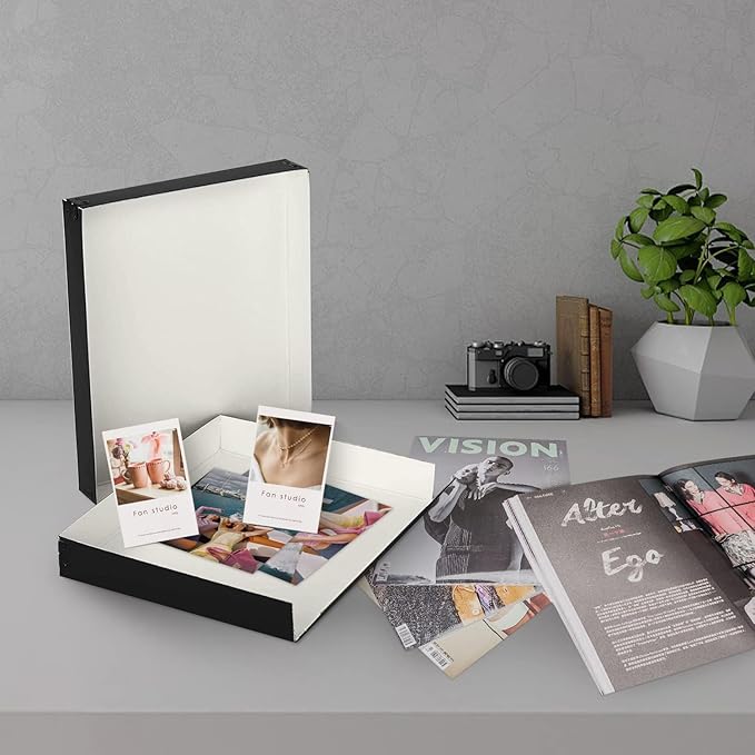 Lineco Museum Archival Storage Box, 8.75x10.75x1.5 in. Drop Front Design. - Image 7