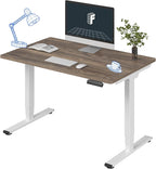 FLEXISPOT E6 3-Stage Dual Motor Electric Standing Desk 48 x 30 Sit Stand Up Desk