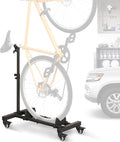 vertical bike stand, freestanding bike rack for garage, main product view