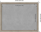 Amanti Art Silver Framed Magnetic Board 20x26 Medium Vision Board - Image 4