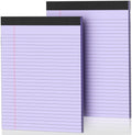 2 Pack Legal Pads 8.5 x 11 Purple Note Pads 8.5 x 11 Notepad 8.5 x 11 Micro by Nichela