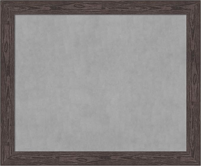 Amanti Art Black Framed Magnetic Board 38x46 X-Large Vision Board by AmantiArt