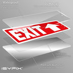 iSYFIX Exit Signs 6 Pack 12x4 Inch - Image 9