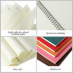Leelosp 12 Pack Small Spiral Notebook A5 Lined College Ruled Spiral Journal - Image 2