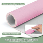 Boutilon Leather Desk Pad Protector, Non-Slip Mouse Pad, Laptop Desk Pad - Image 4