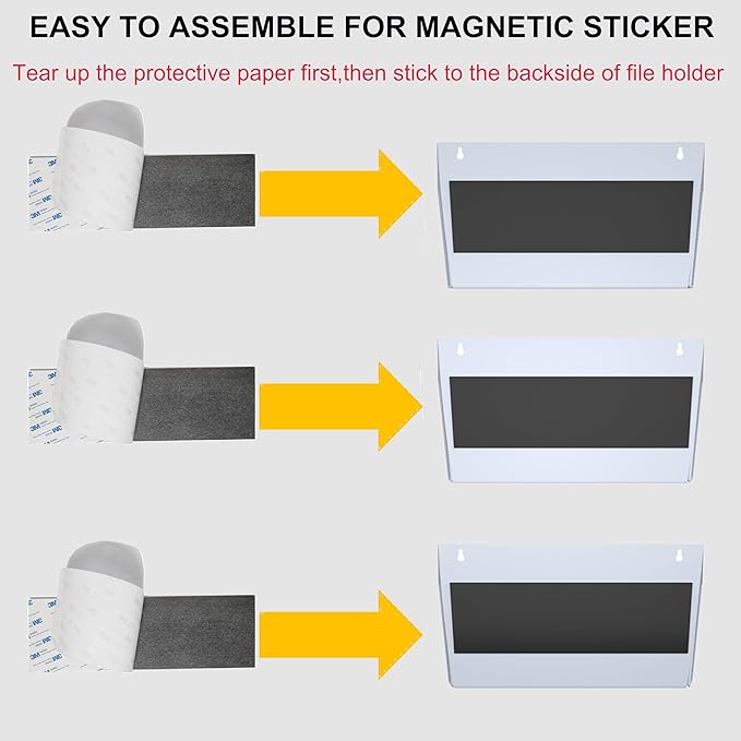 3-Pocket Magnetic File Holder - Image 6