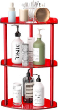 Sezanrpt 3 Tier Countertop Corner Organizer Shelf 7x7x15.7 Inch, Vanity Storage by Sezanrpt