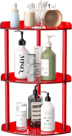 Sezanrpt 3 Tier Countertop Corner Organizer Shelf 7x7x15.7 Inch, Vanity Storage by Sezanrpt