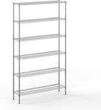 Regal Altair 14" Deep x 54" Wide x 96" Height Wire Shelving Kit | 6-Tier | NSF
