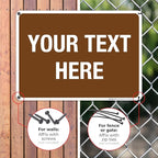 Custom Sign, Personalized Metal Signs, Customize - Image 4