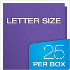 Oxford Twin-Pocket Folders, Textured Paper, Letter Size, Holds 100 Sheets - Image 6