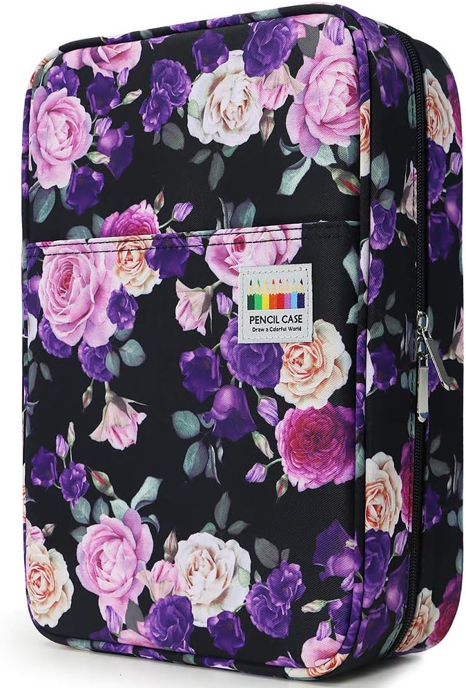 YOUSHARES Big Capacity Colored Pencil Case by YOUSHARES