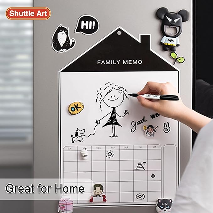 huttle Art Dry Erase Markers, 120 Pack Black Whiteboard Markers - Image 6